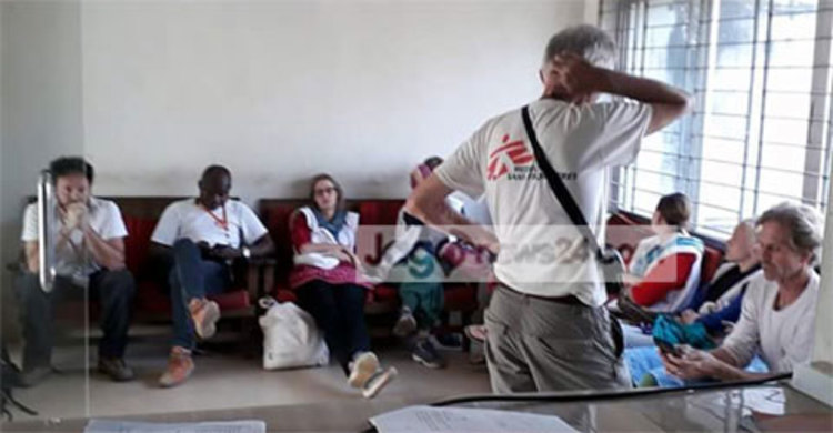 উখিয়ায় আটক ১১ বিদেশি নাগরিক মুচলেকায় মুক্ত