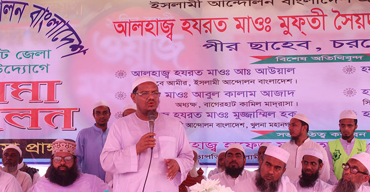 জামায়াতের পেছনে সিল লেগে গেছে : চরমোনাই পীর