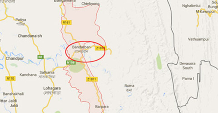 লামায় দালালসহ ১০ রোহিঙ্গা আটক