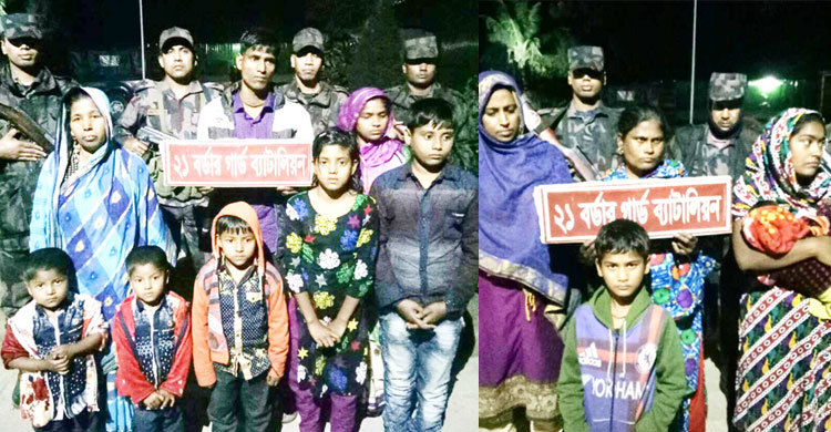 বেনাপোলে শিশুসহ ৩২ বাংলাদেশি আটক