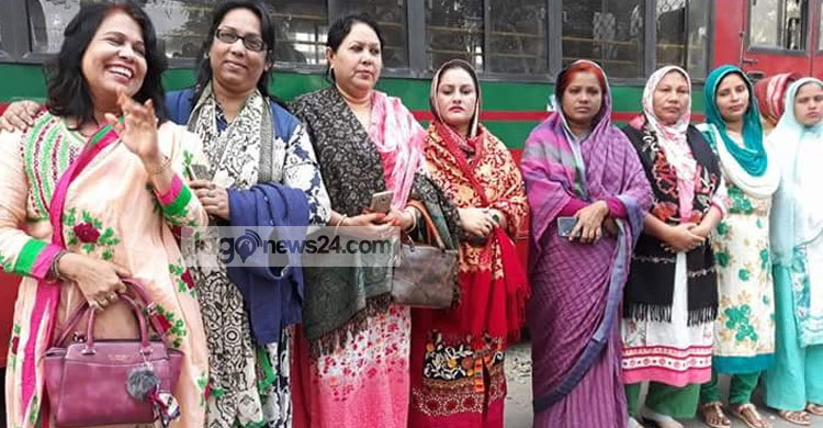 তৈমুরকে গ্রেফতার : নারায়ণগঞ্জ মহিলা দলের প্রতিবাদ