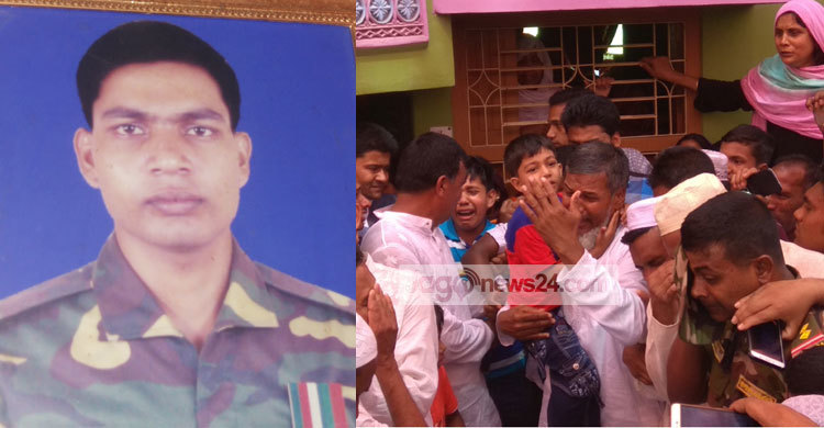 চোখের জলে সৈনিক জামালকে চিরবিদায়