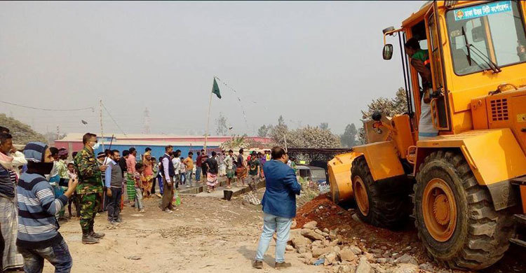 রাজধানীতে দখলমুক্ত হলো পাঁচ একর জায়গা