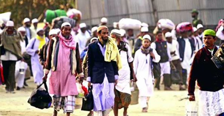 শরীয়তপুরে জেলা ইজতেমা শুরু : আখেরি মোনাজাত শনিবার