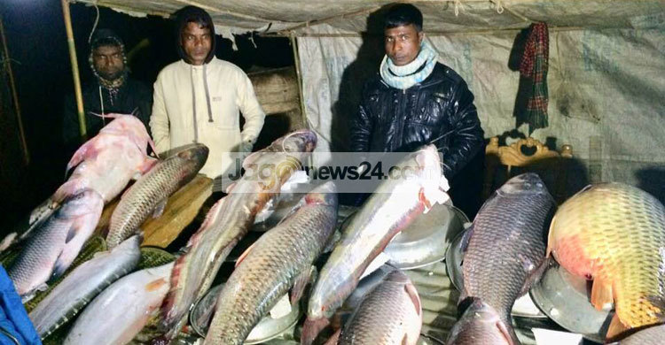 কুশিয়ারার তীরে ঐতিহ্যবাহী মাছের মেলা