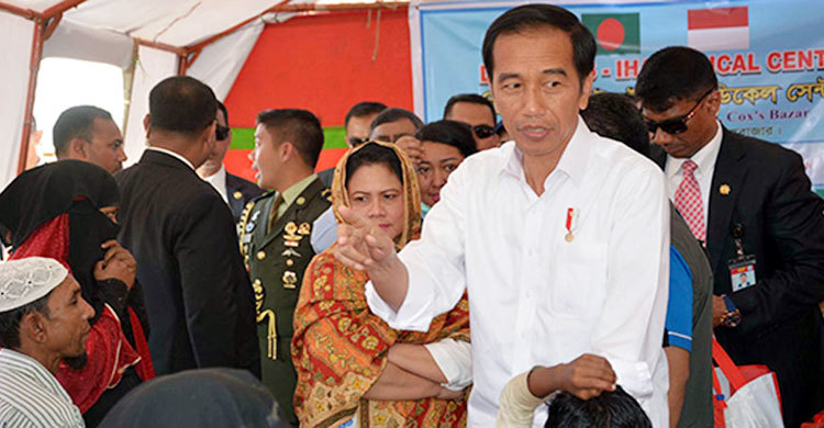 রোহিঙ্গাদের ওপর নিপীড়ন অমানবিক : ইন্দোনেশিয়ার প্রেসিডেন্ট