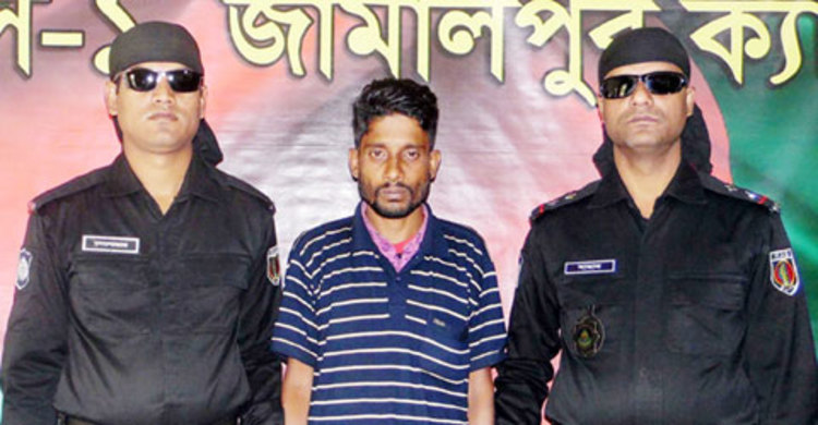 মেলান্দহে স্কুলছাত্রী ধর্ষণ মামলার আসামি গ্রেফতার