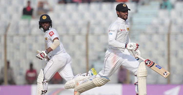 Strong reply from Sri Lanka as Dhananjaya hits ton in 1st Test