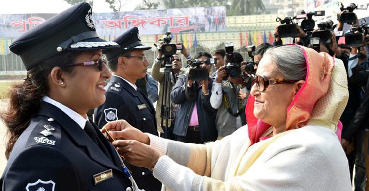 বিপিএম পদক পেলেন মাগুরার সন্তান মিলি