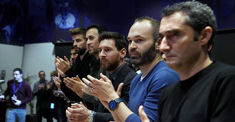 চোখের জলে মাচেরানোকে বিদায় জানালেন মেসিরা