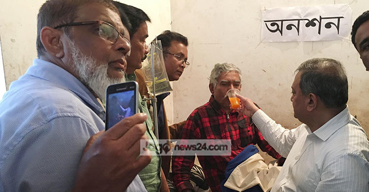 মির্জা ফখরুলের অনুরোধ রাখলেন আবেদ রাজা