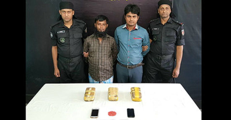 কক্সবাজার কোটি টাকার ইয়াবাসহ দু’জন গ্রেফতার