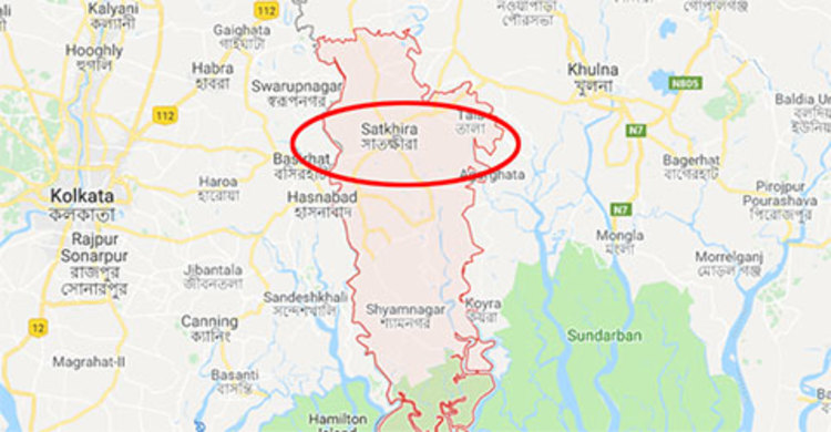 সাতক্ষীরায় ট্রাকচাপায় মোটরসাইকেল আরোহী নিহত