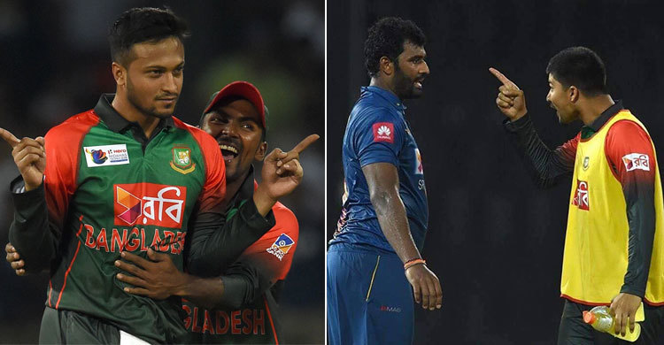 Shakib and Sohan fined for breaching ICC Code of Conduct