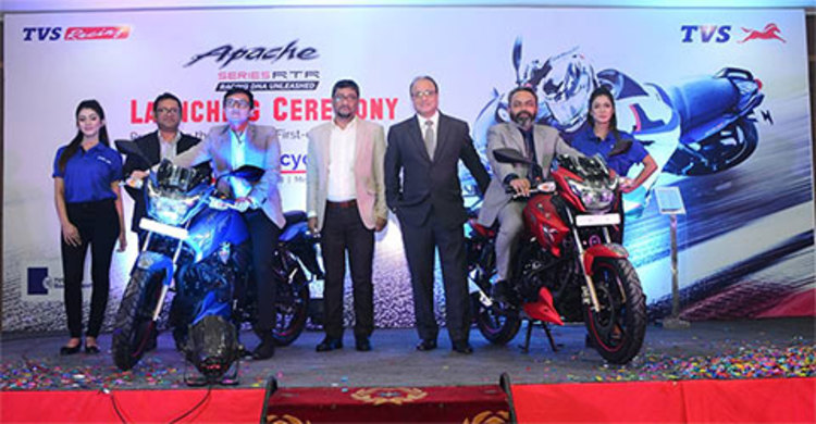 TVS launches Apache RTR 160 in Bangladesh
