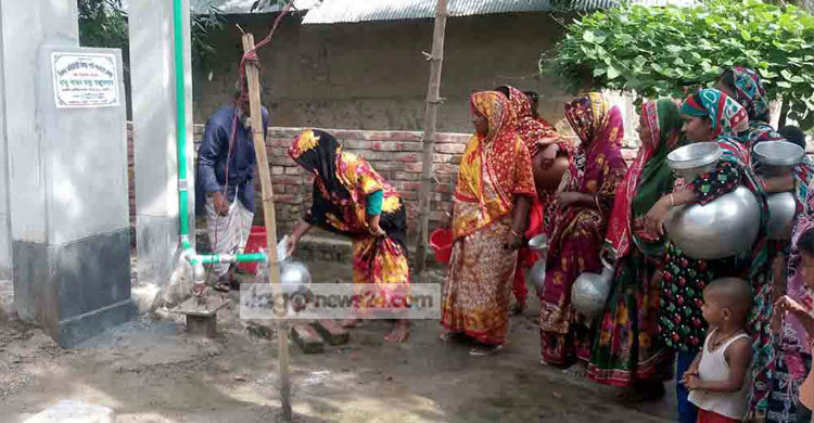 বরেন্দ্রে তিন টাকায় মাসজুড়ে পানি