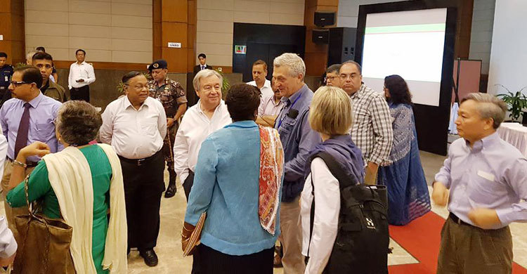 UN, WB, UNHCR chiefs in Cox’s Bazar to meet Rohingyas