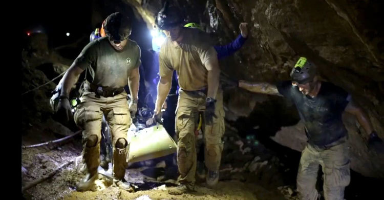 Most awaited Thai cave rescue video released