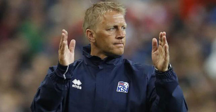 Iceland coach steps down