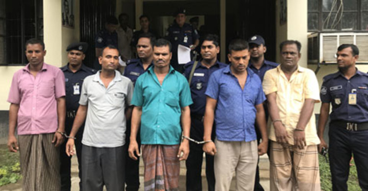 বাগেরহাটে আন্তজেলা ডাকাত দলের ৫ সদস্য গ্রেফতার