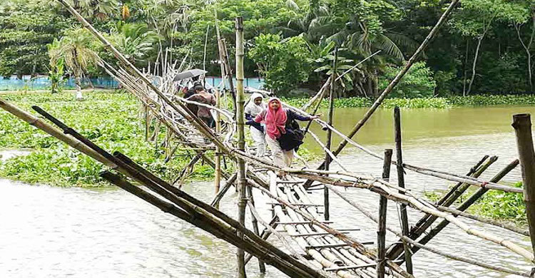 কর্তৃপক্ষের নাকের ডগায় ভাঙা ব্রিজ, ৩ বছরেও হয়নি সংস্কার