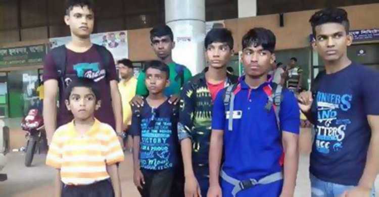 দেশে ফিরলো ভারতে পাচার হওয়া ৭ কিশোর