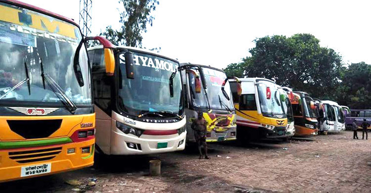 বেনাপোলে আজও বাস বন্ধ : দুর্ভোগে যাত্রীরা