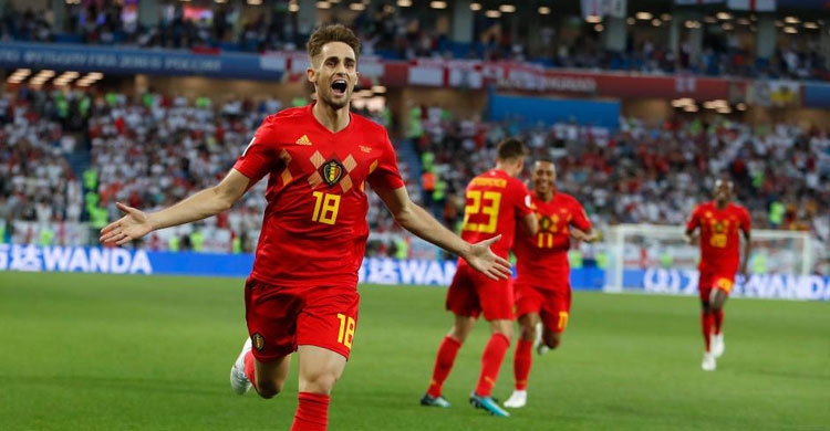 Belgium beat England to top spot