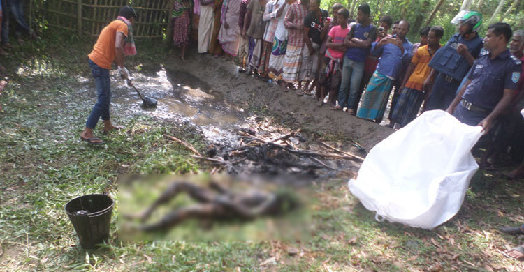 গণপিটুনি দিয়ে যুবককে পুড়িয়ে হত্যা
