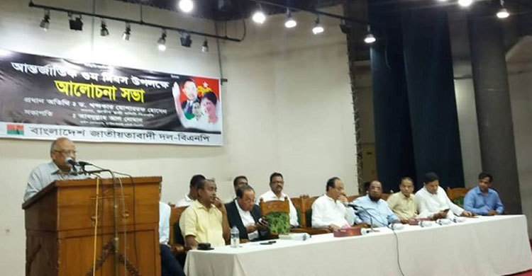 সরকারের সব ষড়যন্ত্র বঙ্গোপসাগরে ভেসে যাবে : মোশাররফ