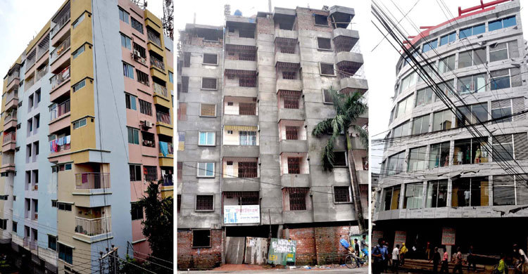 বগুড়ায় বেড়েই চলেছে অনুমোদনহীন সুউচ্চ ভবন