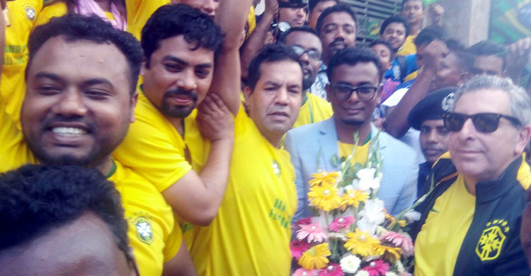 ফতুল্লার ব্রাজিল বাড়িতে নিজ দেশের খেলা দেখবেন রাষ্ট্রদূত