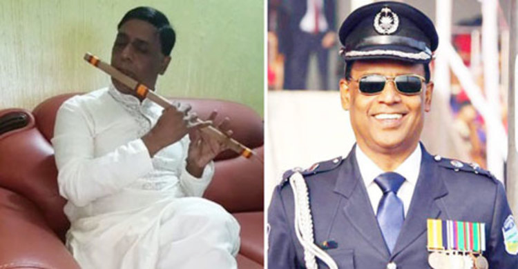 বাঁশিতে সুর তুললেন এসপি, অবাক সবাই