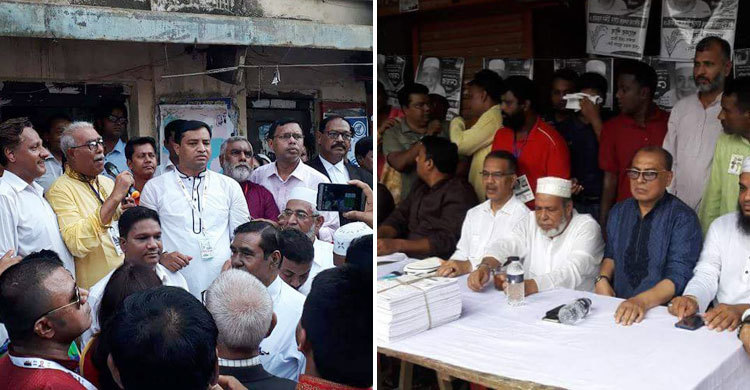 আ.লীগের পক্ষে ১৪ দল, বিএনপির প্রচারণায় ৫৭ টিম