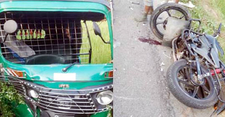 পুলিশ দেখে পালাল সিএনজি, প্রাণ গেলো দুইজনের