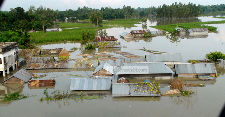 প্রধান নদীগুলোর পানি বাড়ছে, বন্যার আশঙ্কা
