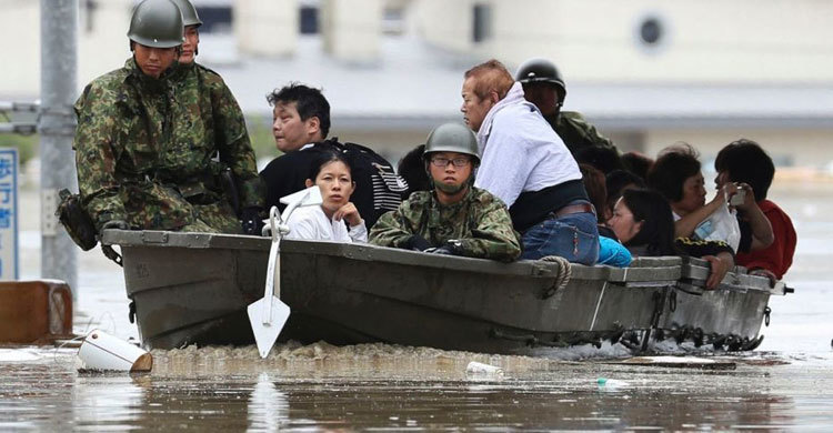 Japan says death toll from floods climbs to 100