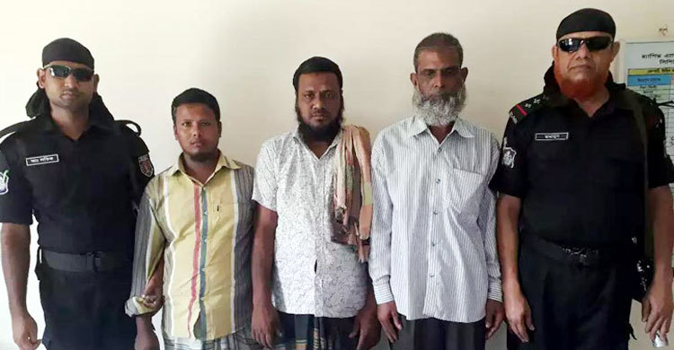 চাঁপাইনবাবগঞ্জে জেএমবির ৩ সক্রিয় সদস্য আটক