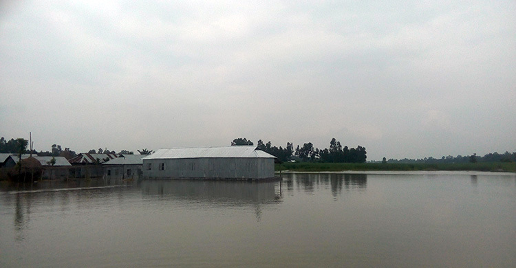 কুড়িগ্রামে ২৫ গ্রাম প্লাবিত