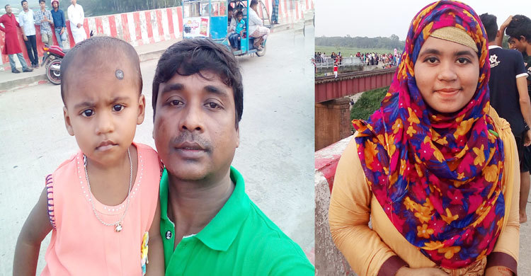 স্বামীসহ দুই সন্তানকে হারিয়ে আজও অচেতন স্ত্রী