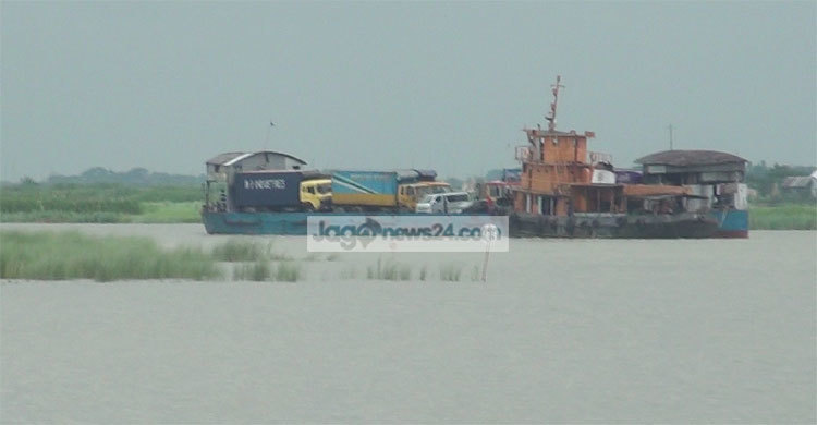 শিমুলিয়া-কাঁঠালবাড়ি নৌরুটে বিকল্প চ্যানেল চালু