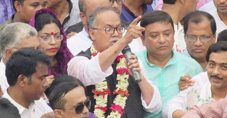 মুন্সীগঞ্জে এমপি মৃণাল কান্তির নির্বাচনী শোডাউন