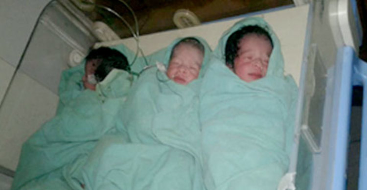 ফেনীতে এক সঙ্গে ৩ কন্যা সন্তান প্রসব