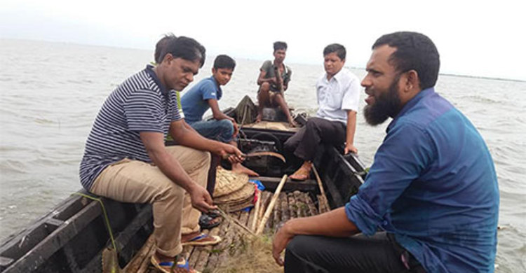 হাকালুকিতে দেড় লাখ টাকার অবৈধ জাল জব্দ