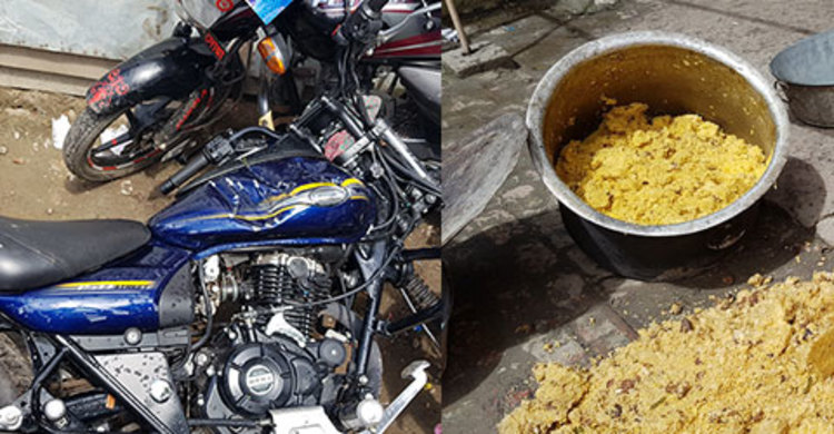 শোক দিবসের র‌্যালিতে সংঘর্ষ, বঙ্গবন্ধুর ছবি ভাঙচুর