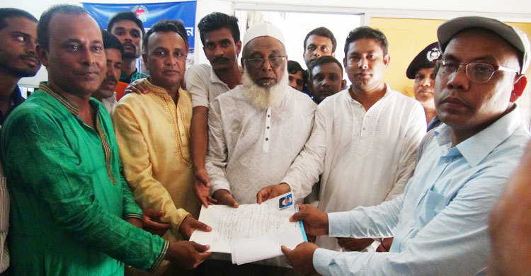 তাড়াইলে উপ-নির্বাচনে ৪ প্রার্থীর মনোনয়নপত্র দাখিল