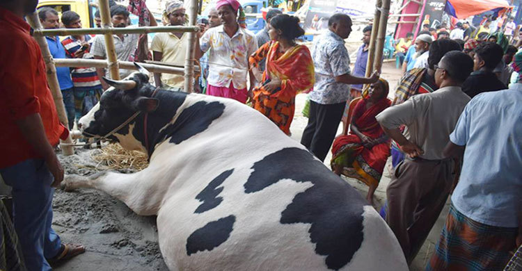 রাজাবাবুকে শেষবার দেখতে উৎসুক জনতার ভিড়