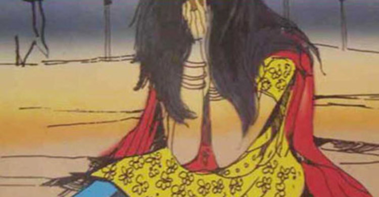 স্বামীকে বেঁধে রেখে স্ত্রীকে ধর্ষণ