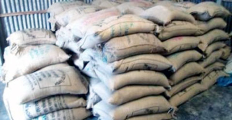 গুদাম থেকে ৯৬ বস্তা চাল গায়েব