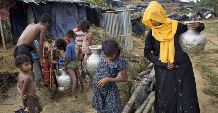 রোহিঙ্গাদের জন্য নিরাপদ পানি ও স্যানিটেশন নিশ্চিতে বড় প্রকল্প